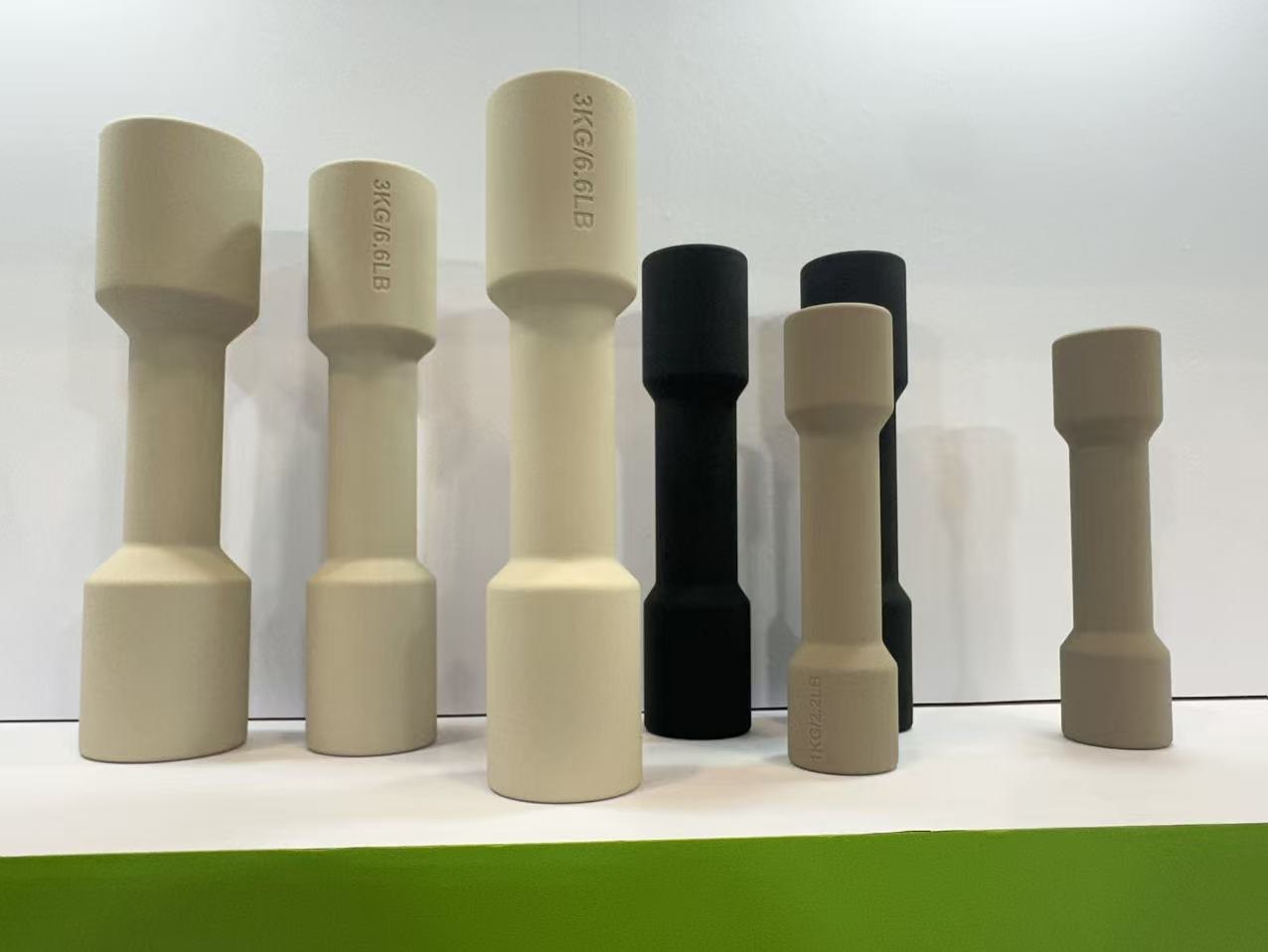 Style A silicone dumbbell silhouettes
