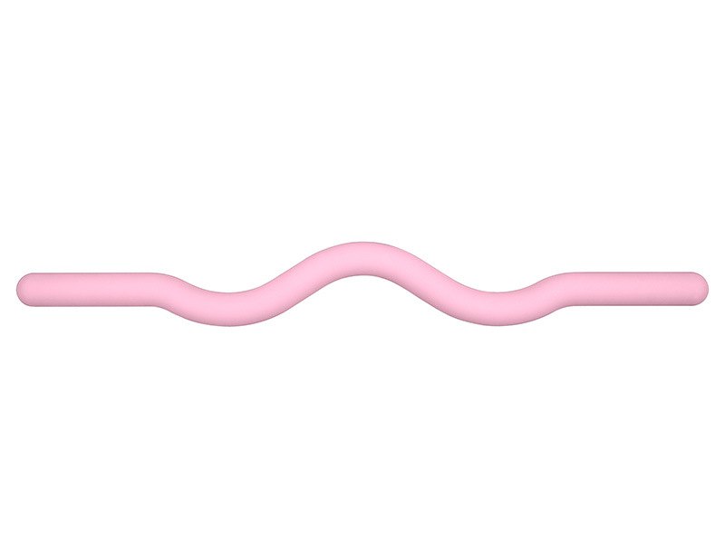 Pink silicone weighted bar