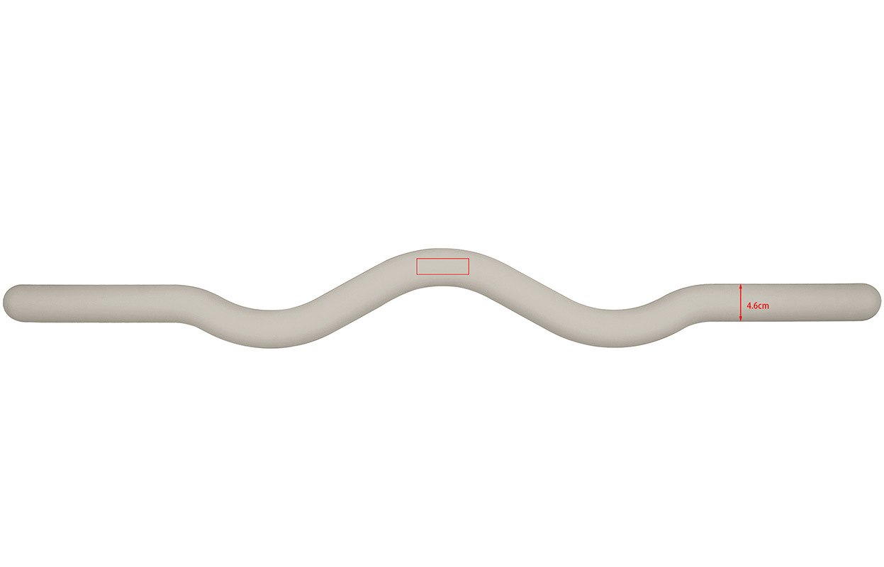 Taupe silicone weighted bar