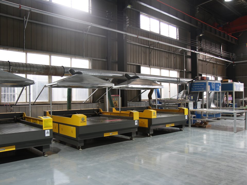 Yoga mat manufacturing factory