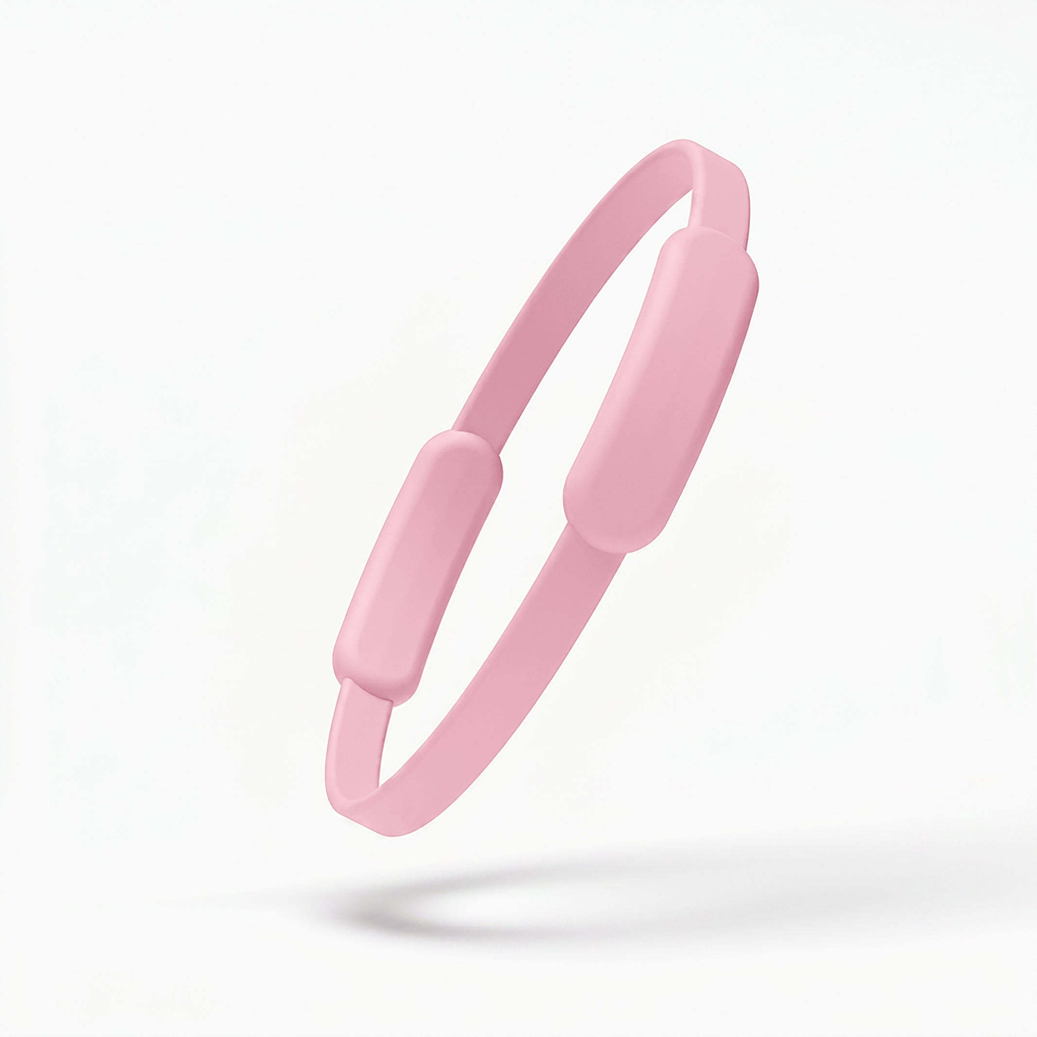 Pink silicone Pilates ring